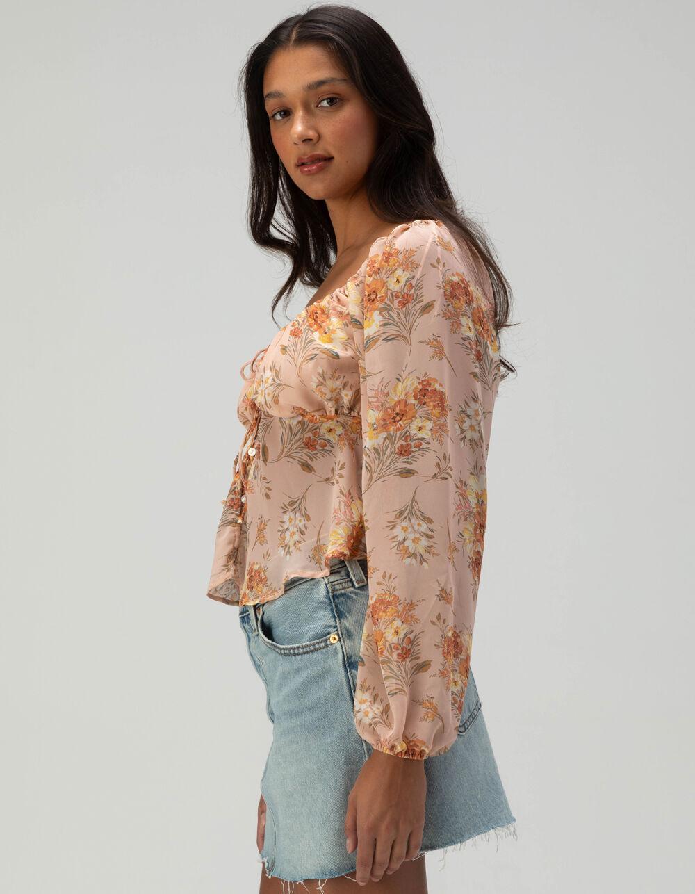 O'NEILL Noa Naya Womens Long Sleeve Top - MULTI Product Image