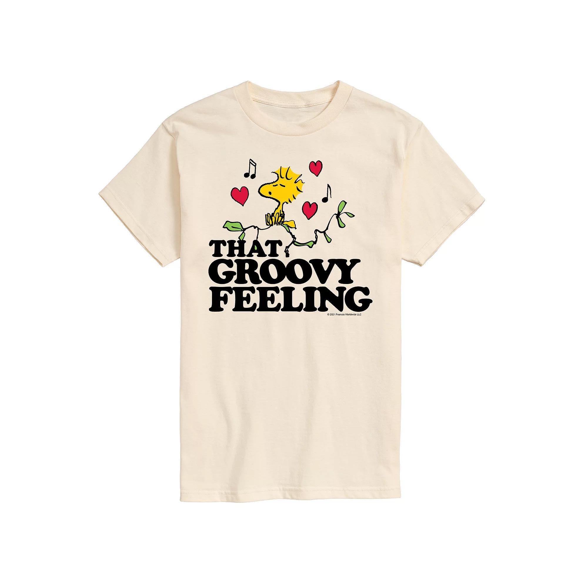 Mens Peanuts Groovy Feeling Tee Product Image