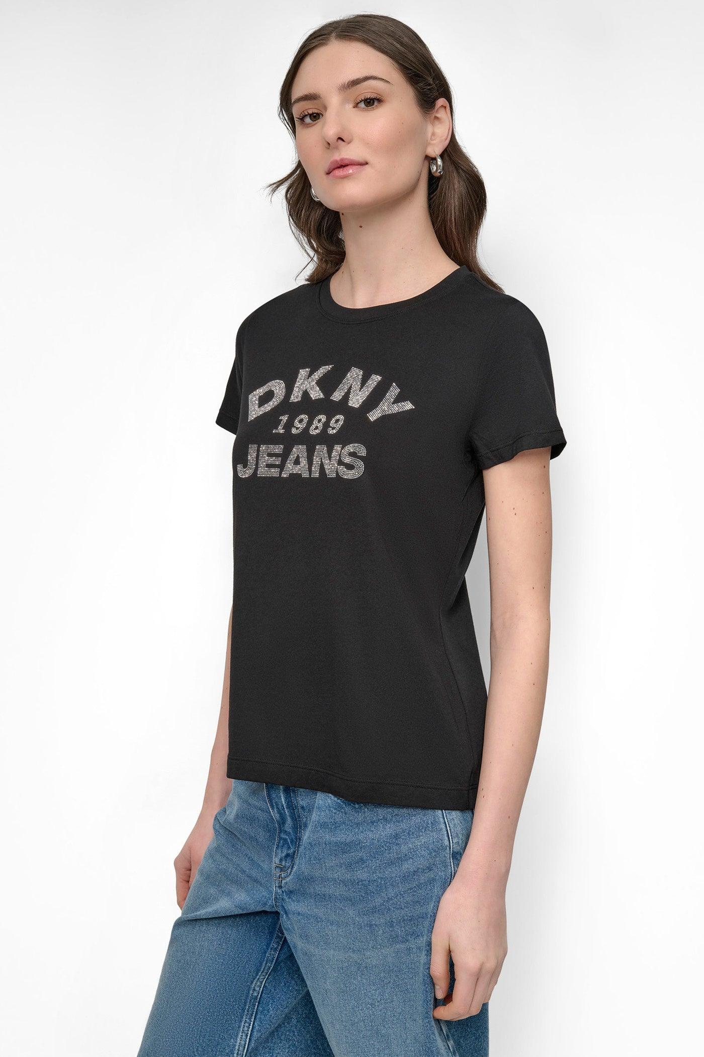 RHINESTONE LOGO TEE Product Image