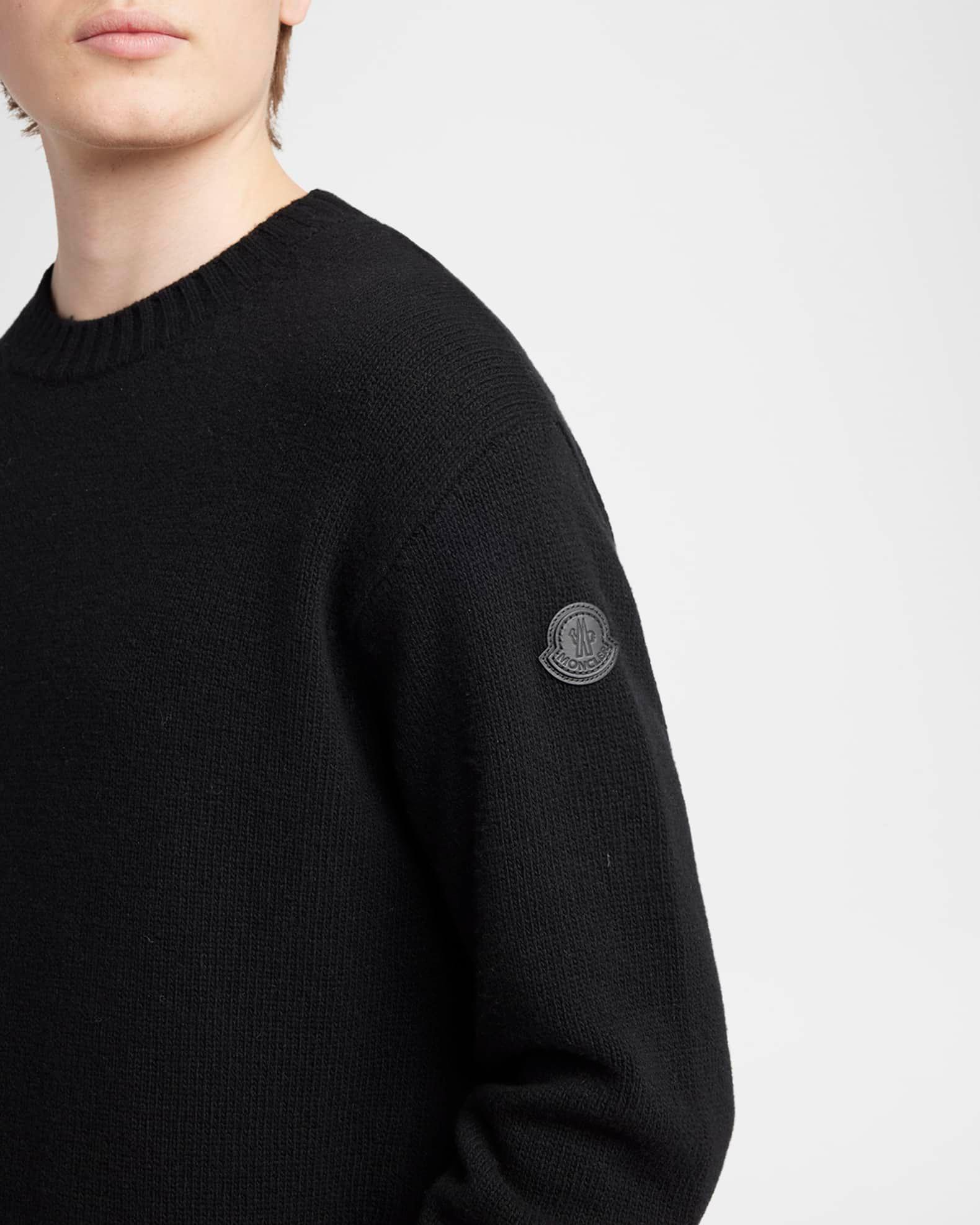 Men's Wool and Cashmere Crewneck Sweater Product Image