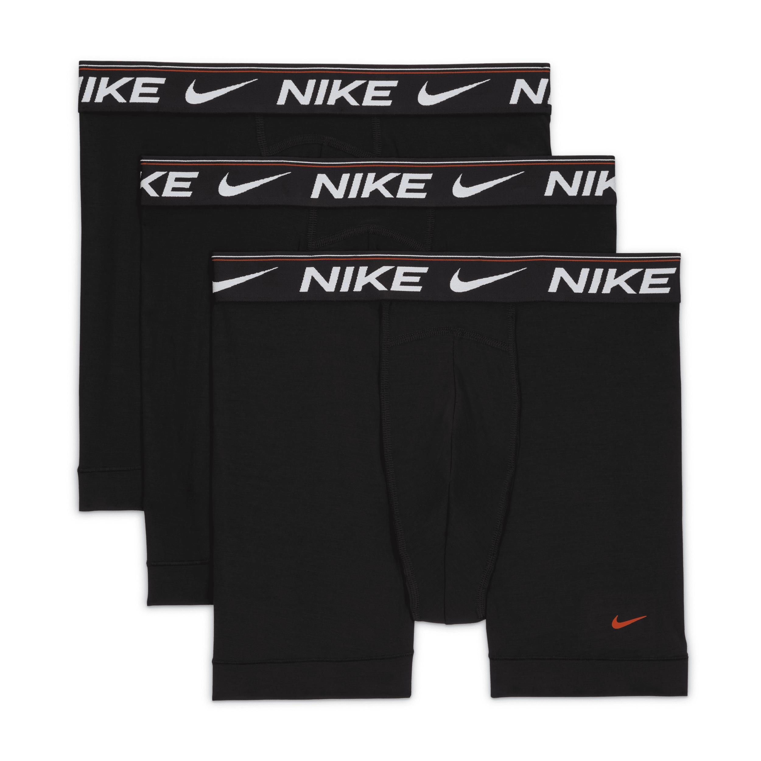 Nike Men's Dri-FIT Ultra Comfort Boxer Briefs (3-Pack) Product Image