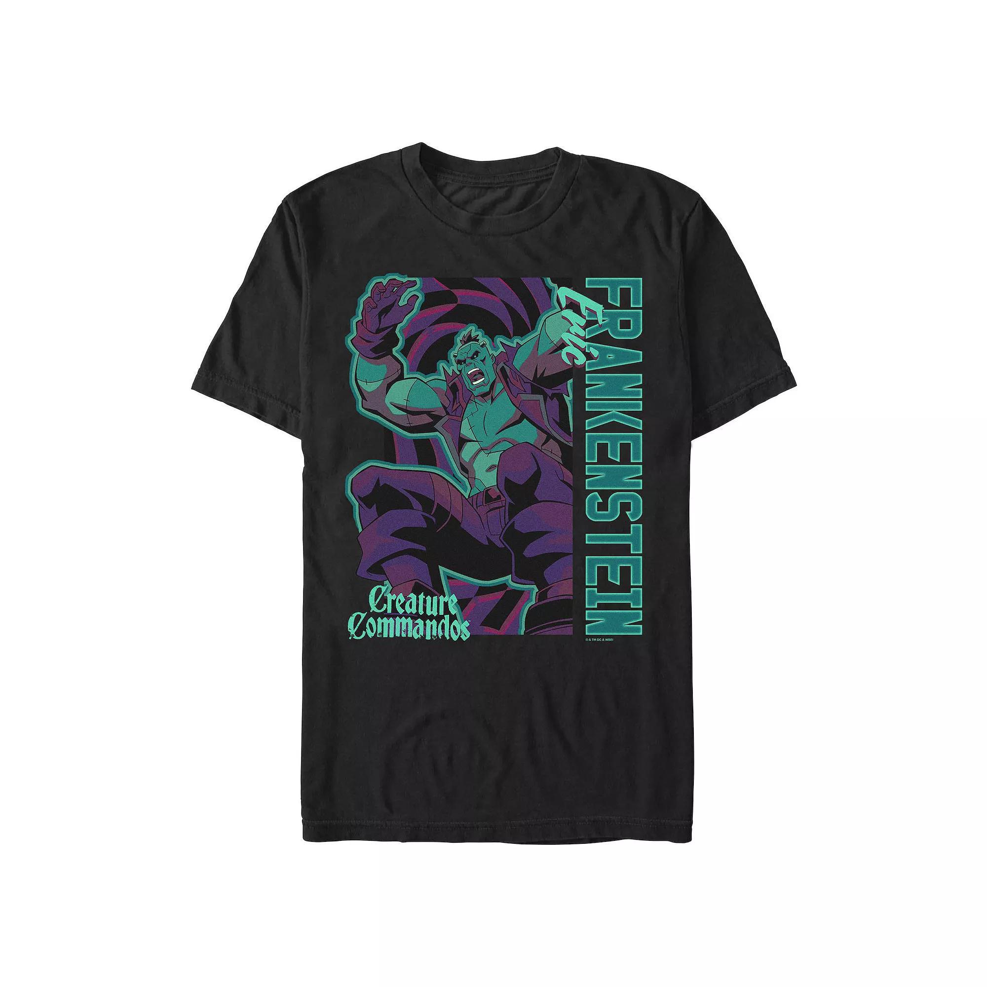 Big & Tall Creature Commandos Eric Graphic Tee, Men's, Size: Large Tall, Black Product Image