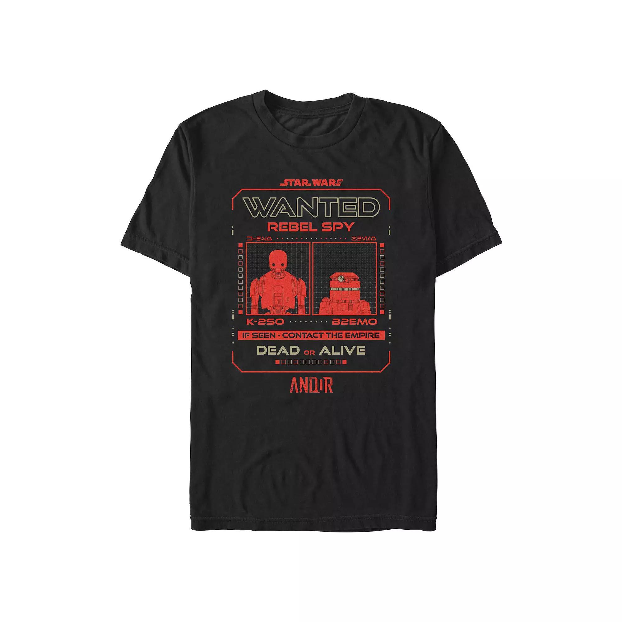 Big & Tall Star Wars Andor Graphic Tee, Men's, Size: 3XL Tall, Black Product Image