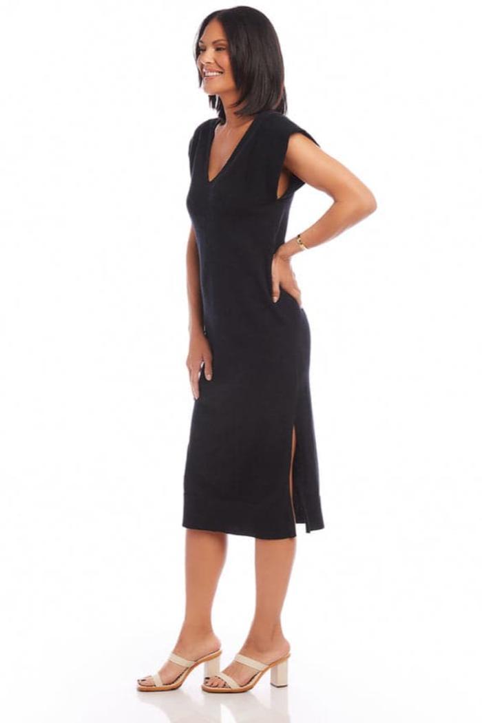 Black Sleeveless Dress Product Image