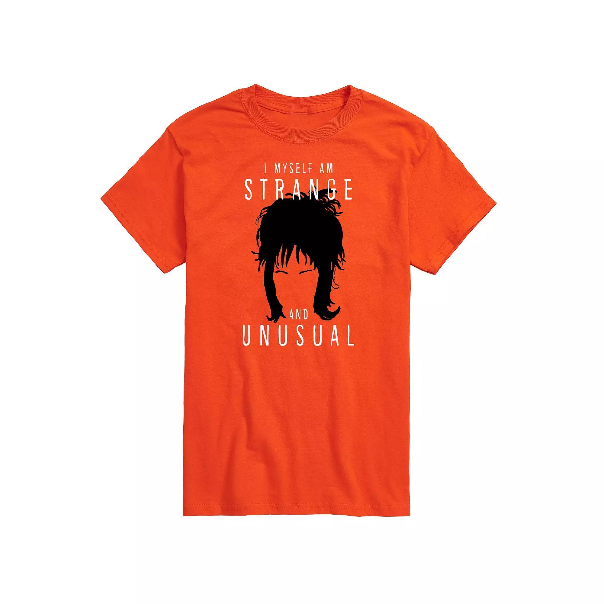 Mens Beetlejuice Lydia Strange Unusual Tee Product Image