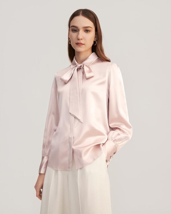 2 in 1 Women Silk Shirt Product Image