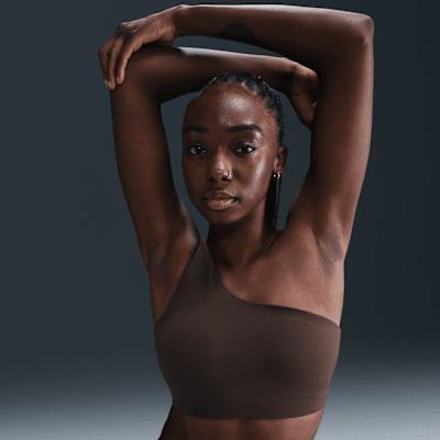 Nike Women's Zenvy Asymmetrical Light-Support Padded Sports Bra Product Image