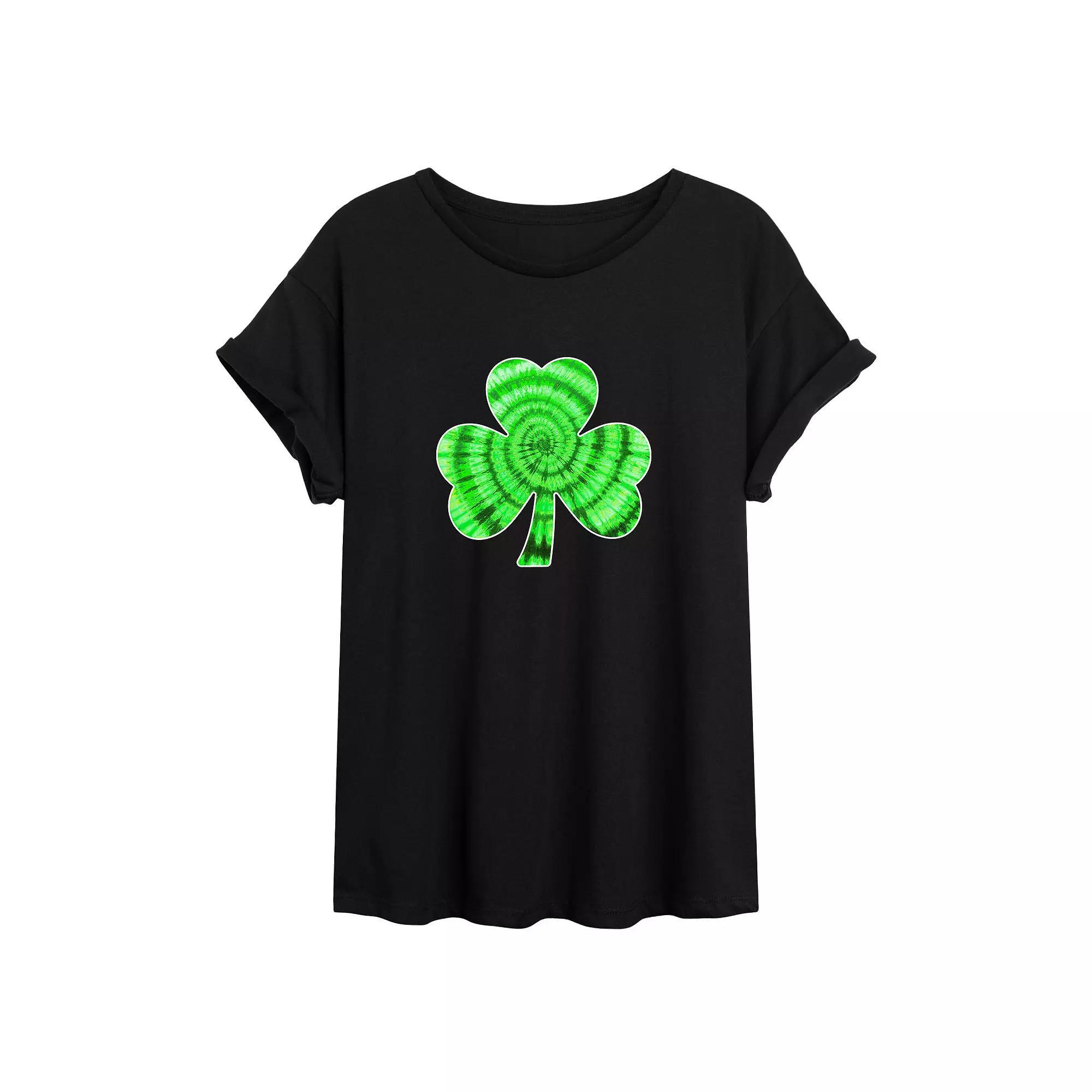 Disney's Mickey Mouse Juniors' Christmas Oversized Tee, Girl's, Size: XL, Black Product Image