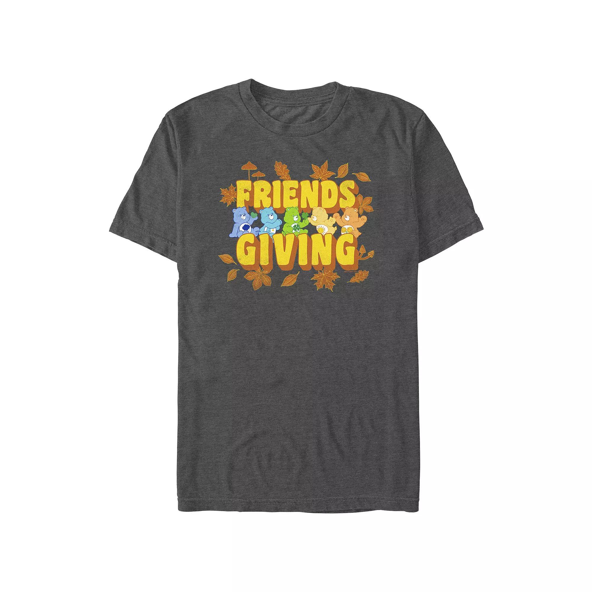 Men's Care Bears Friendsgiving Graphic Tee, Size: Small, Grey Heather Product Image