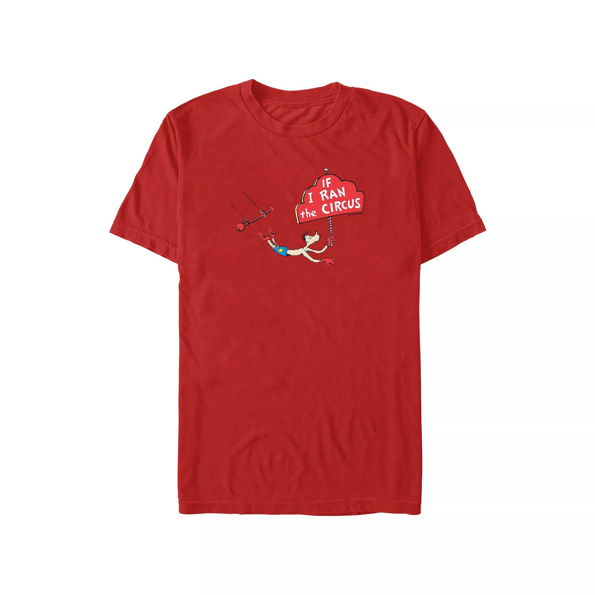Men's Dr. Seuss Green Thing Graphic Tee, Size: Large, Kelly Grey Product Image