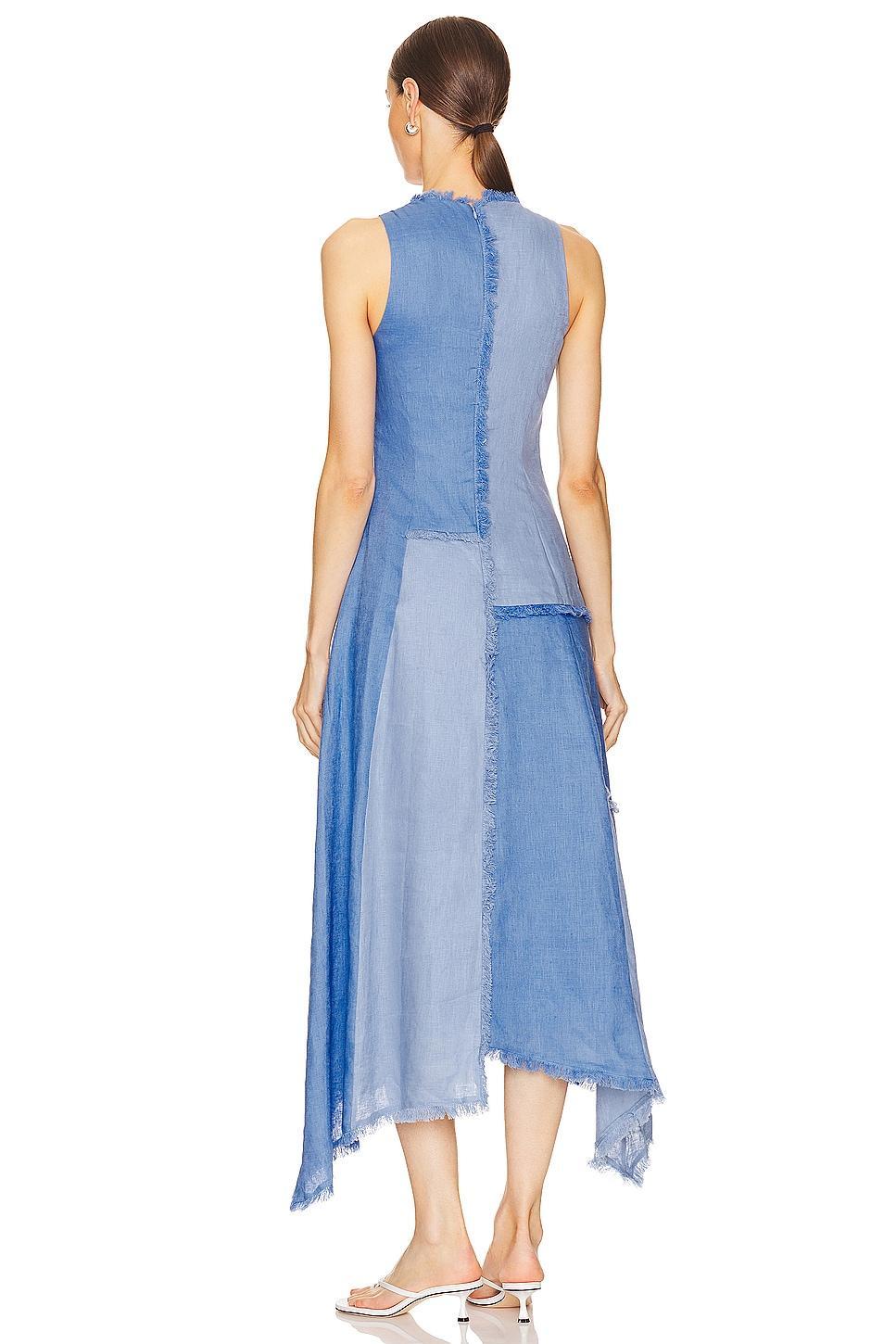 Thalassa Patchwork Fringe Dress NICHOLAS Product Image