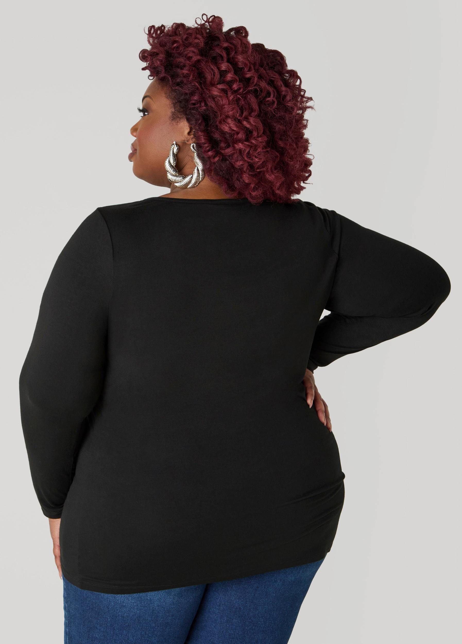 Basic Long Sleeved Tunic Product Image