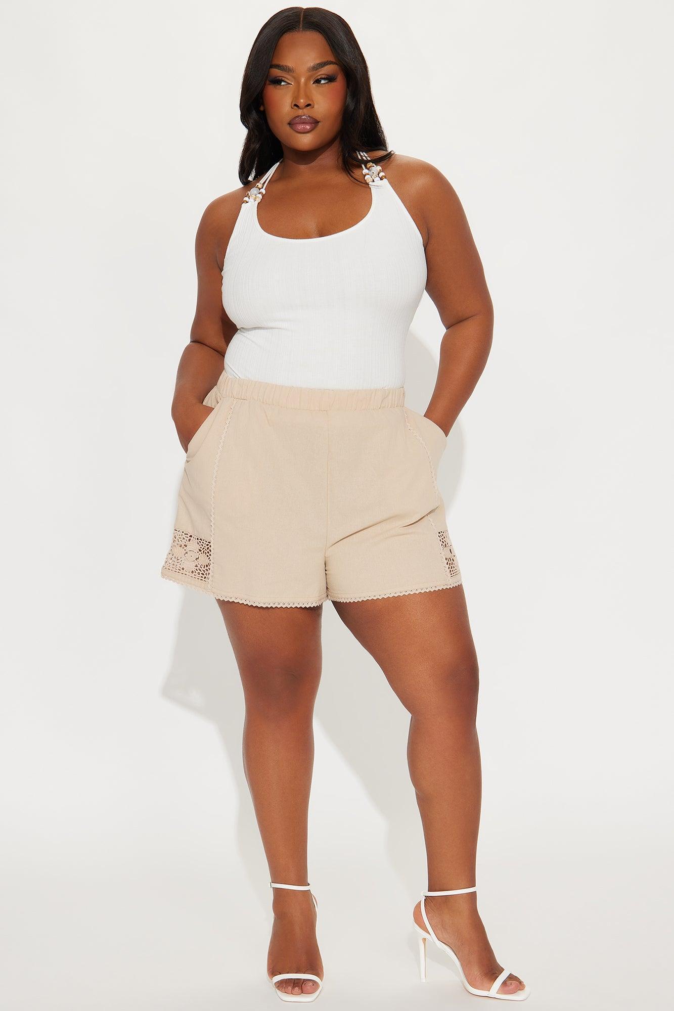 Taste Of Me Short - Tan Product Image