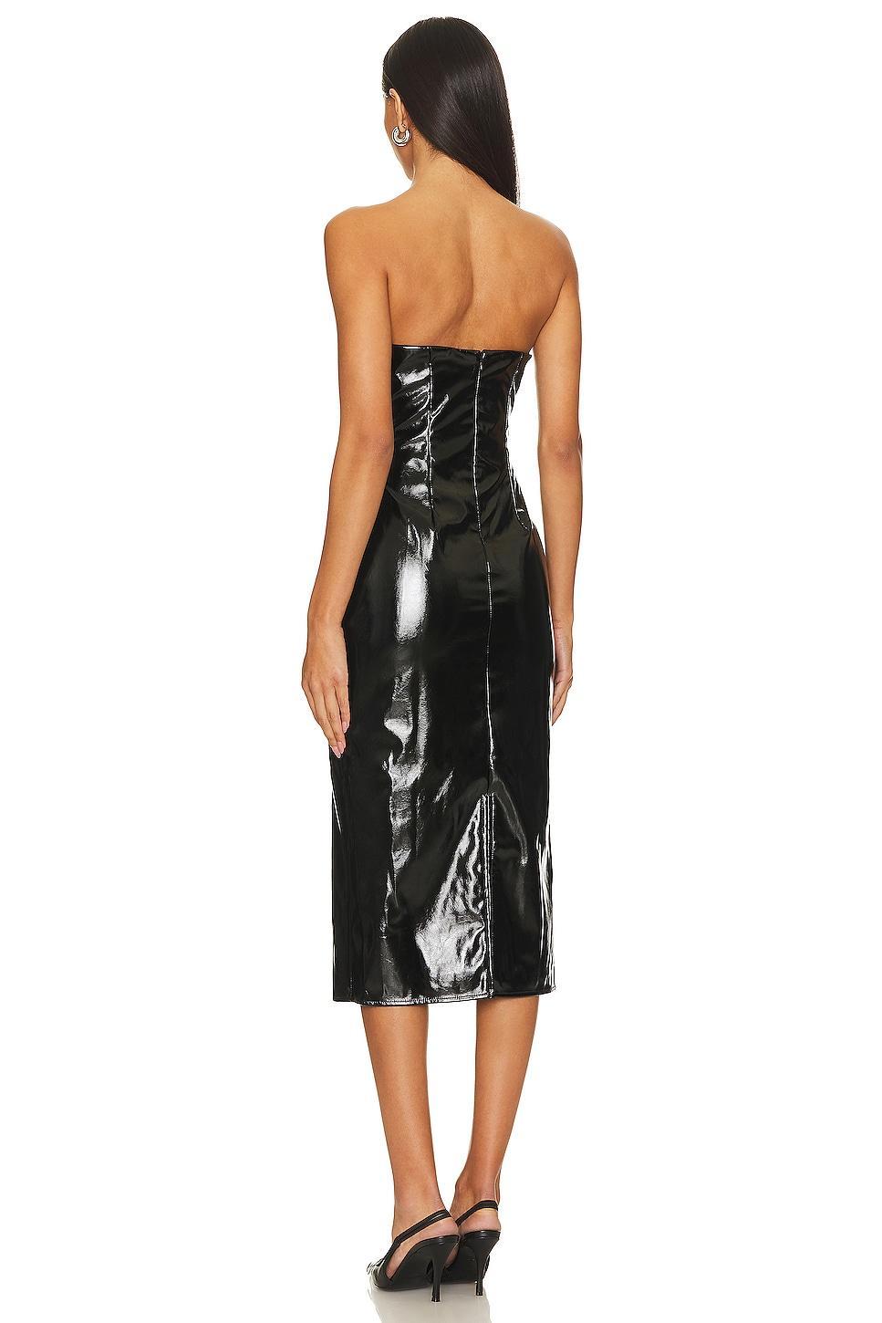 Julia Faux Leather Dress superdown Product Image