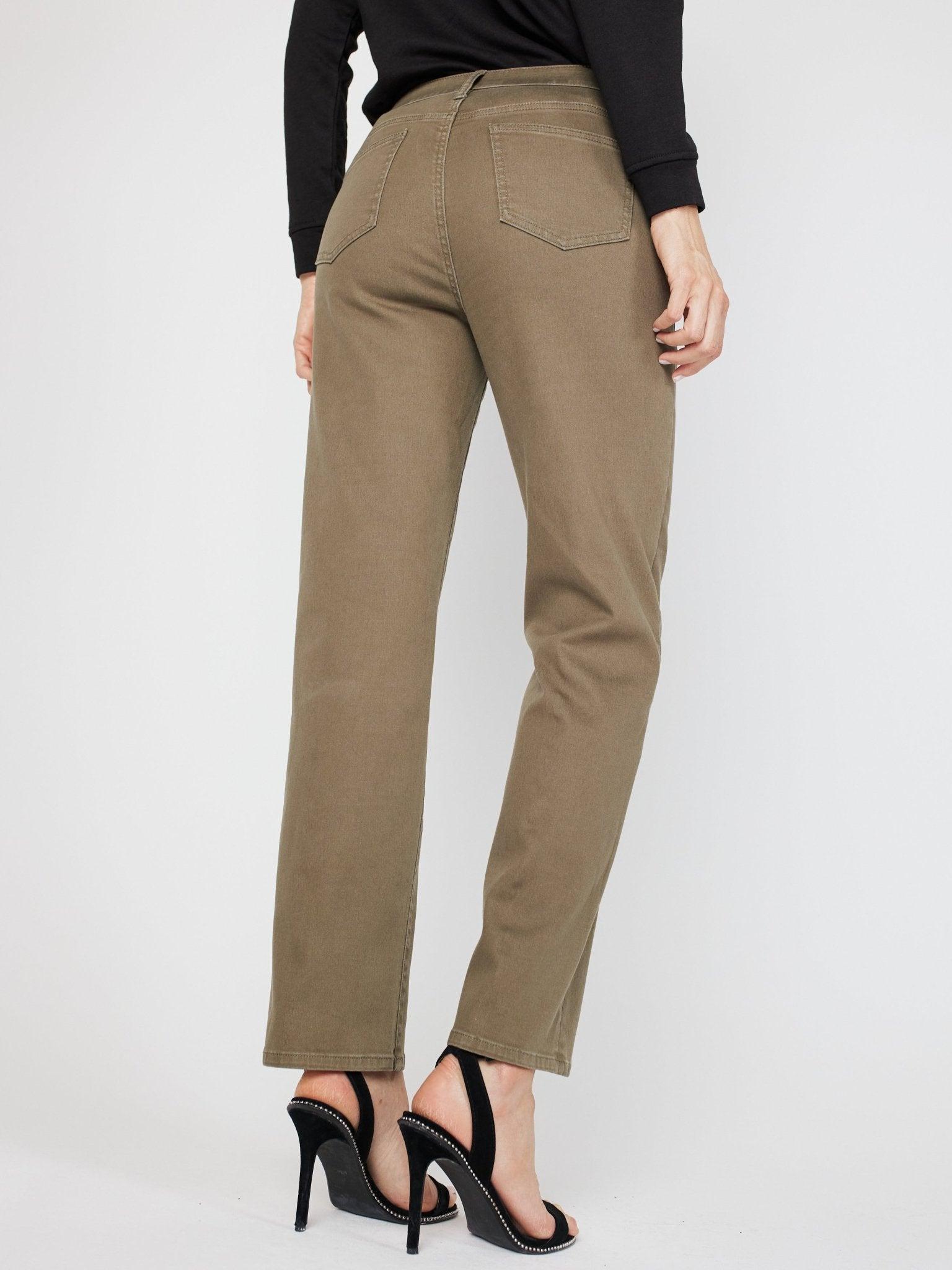 Westport Signature 5 Pocket Colored Denim Straight Leg Jean Product Image