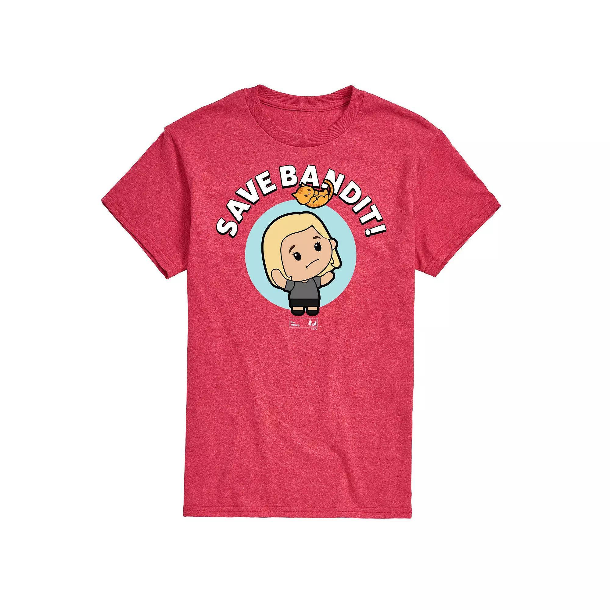 Mens The Office Angela Save Bandit Graphic Tee Product Image