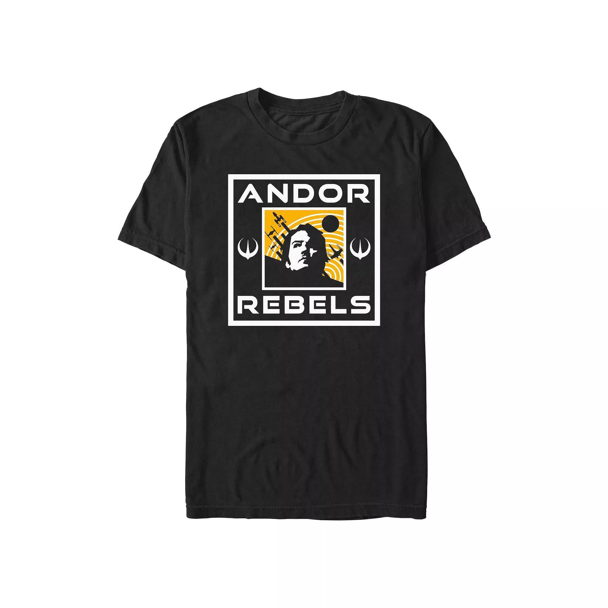 Big & Tall Star Wars Andor Rebels Graphic Tee, Mens Product Image