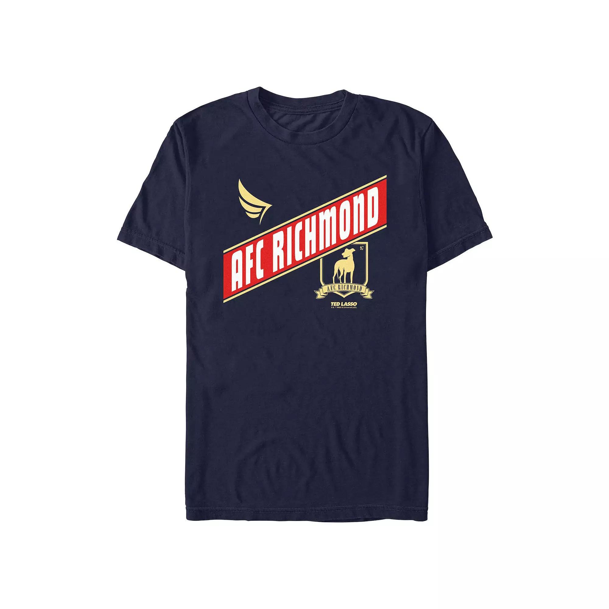 Men's Ted Lasso AFC Richmond Wing Graphic Tee, Size: Medium, Blue Product Image