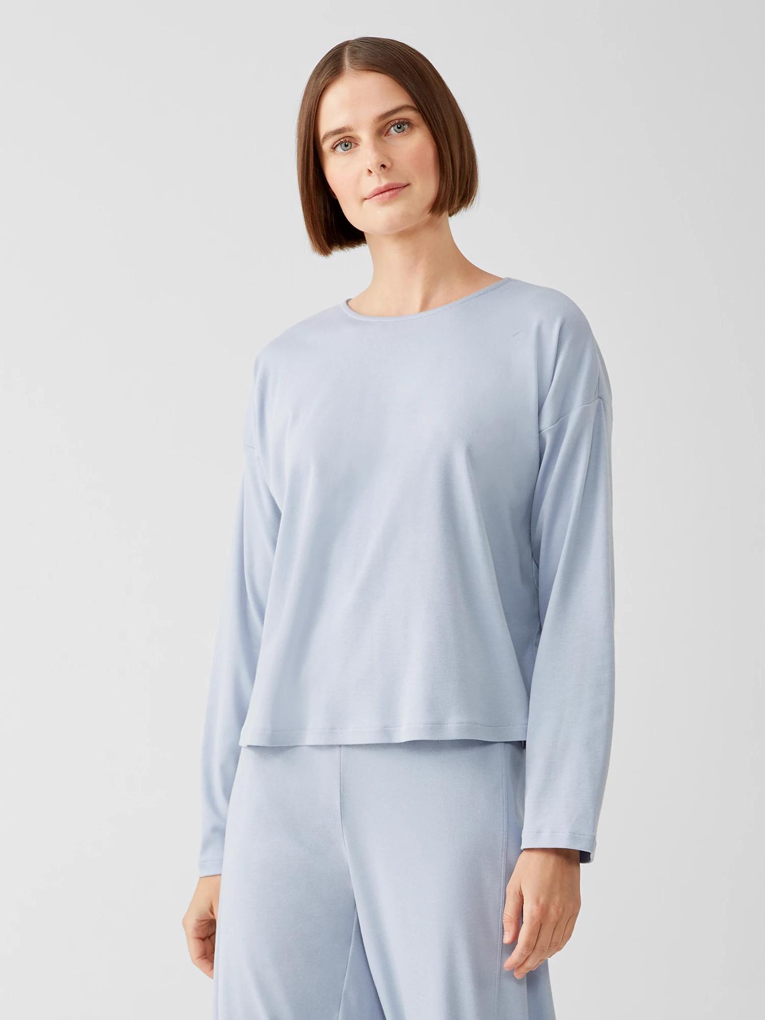 Cozy Organic Cotton Interlock Box-Top Product Image