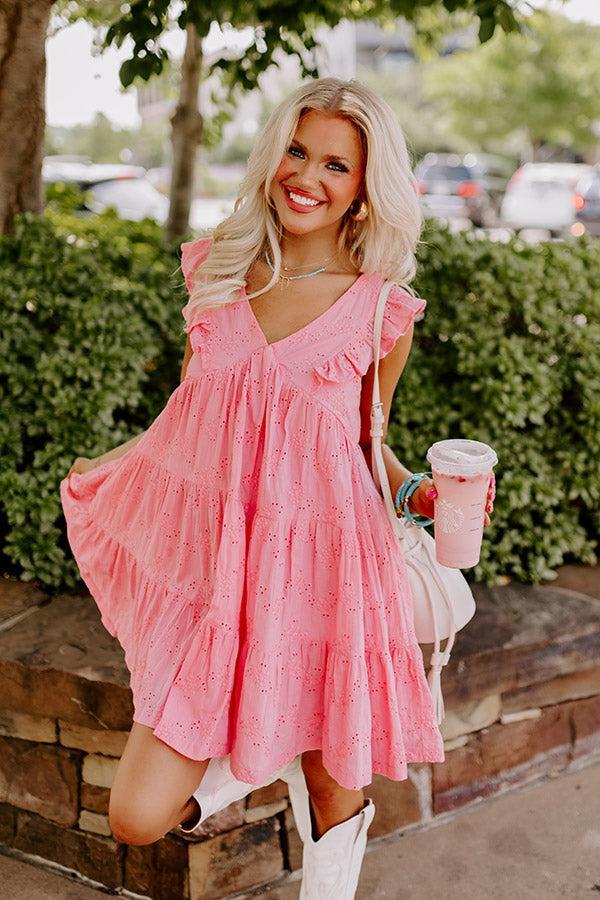 Write It Down Eyelet Dress Product Image