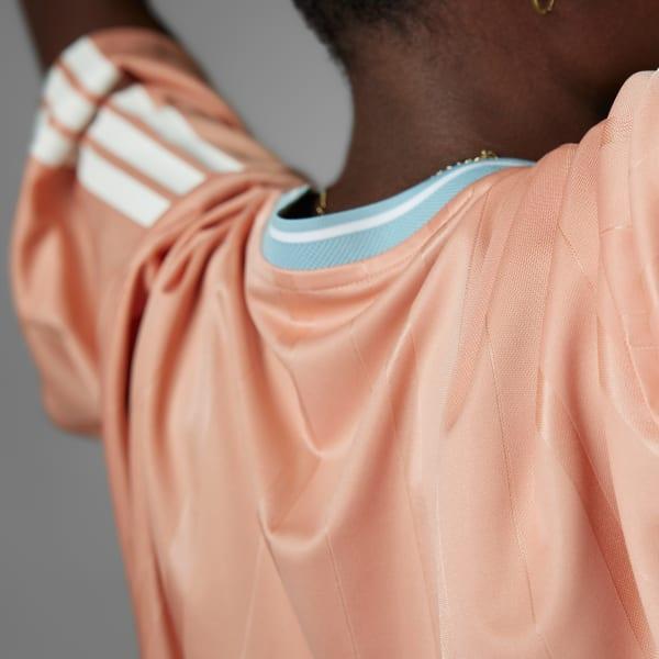 Adidas Womens Tiro 3-Stripes Oversized Jersey Shirt Product Image