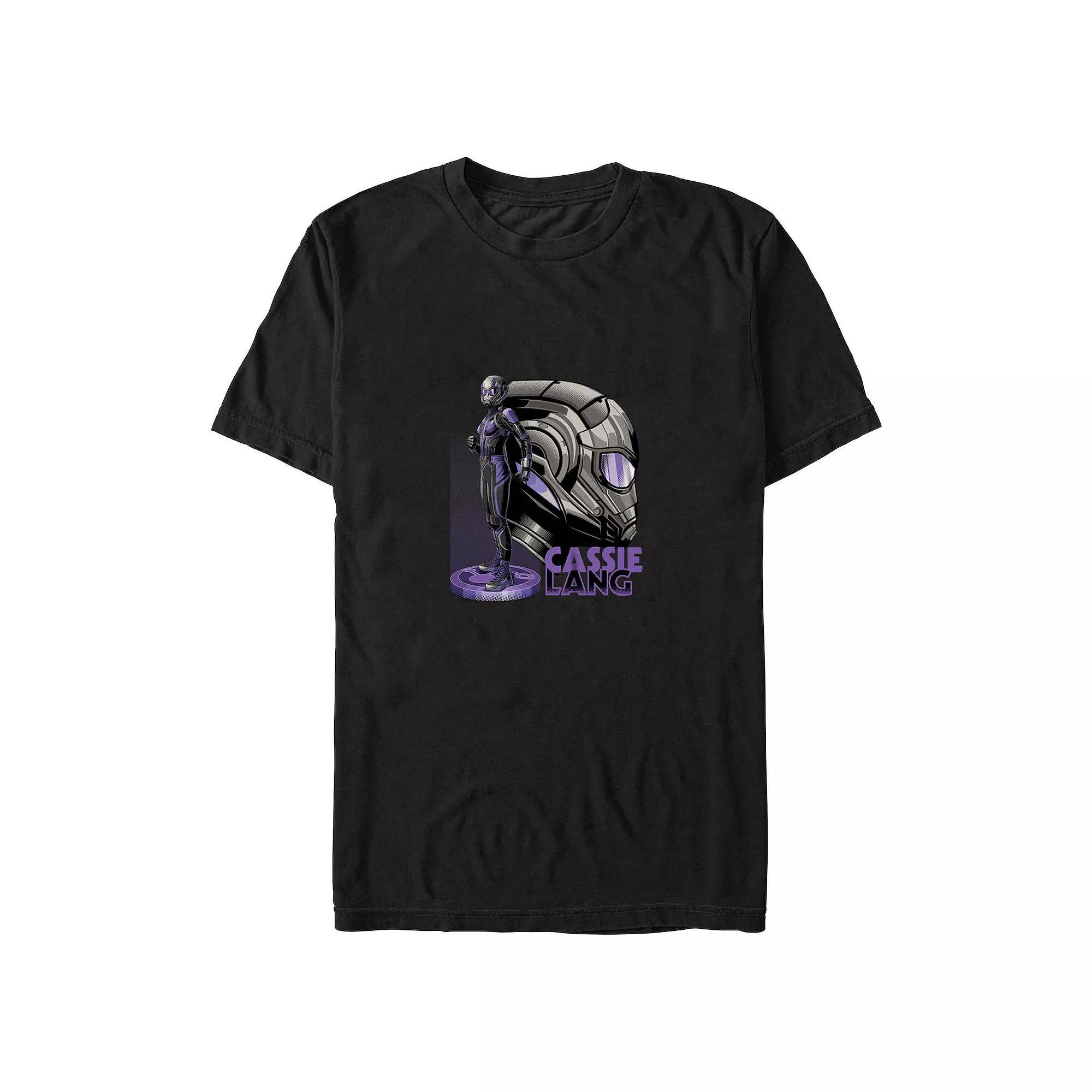Men's Marvel Ant-Man And The Wasp: Quantumania Cassie Hemlet Tee, Size: Large, Black Product Image