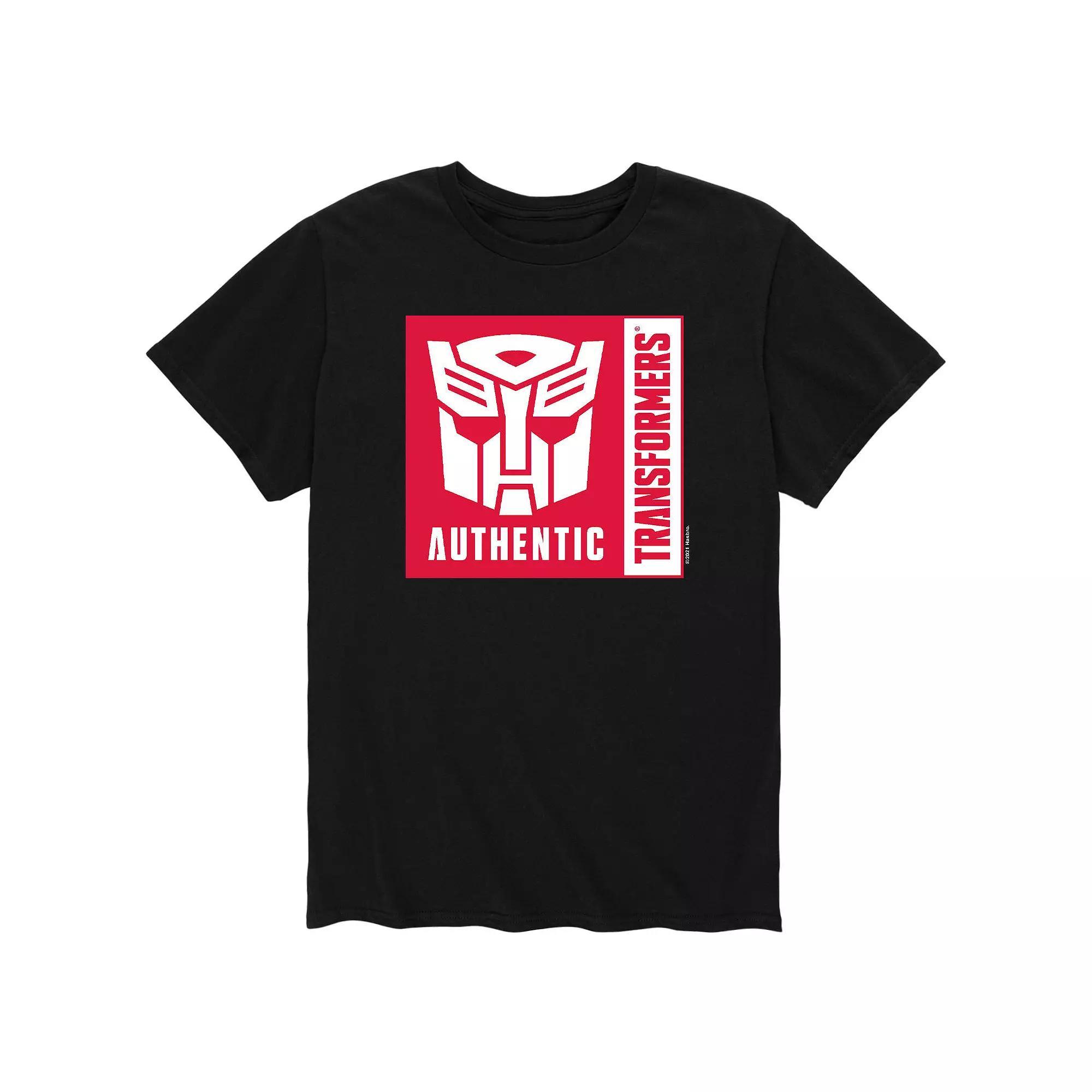 Mens Transformers Logo Tee Product Image