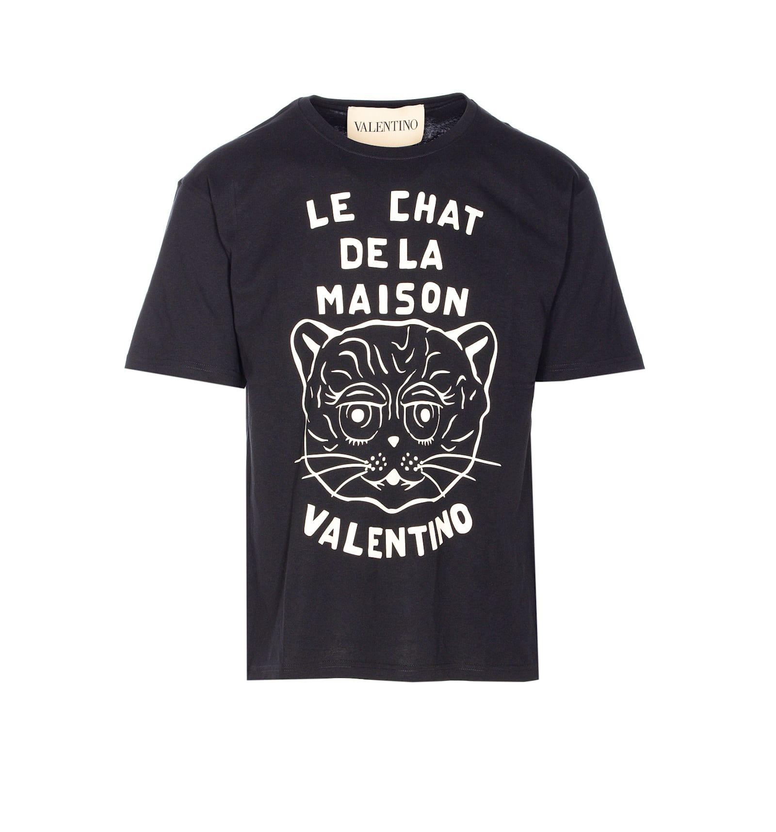 VALENTINO T-shirt Logo In Red Product Image