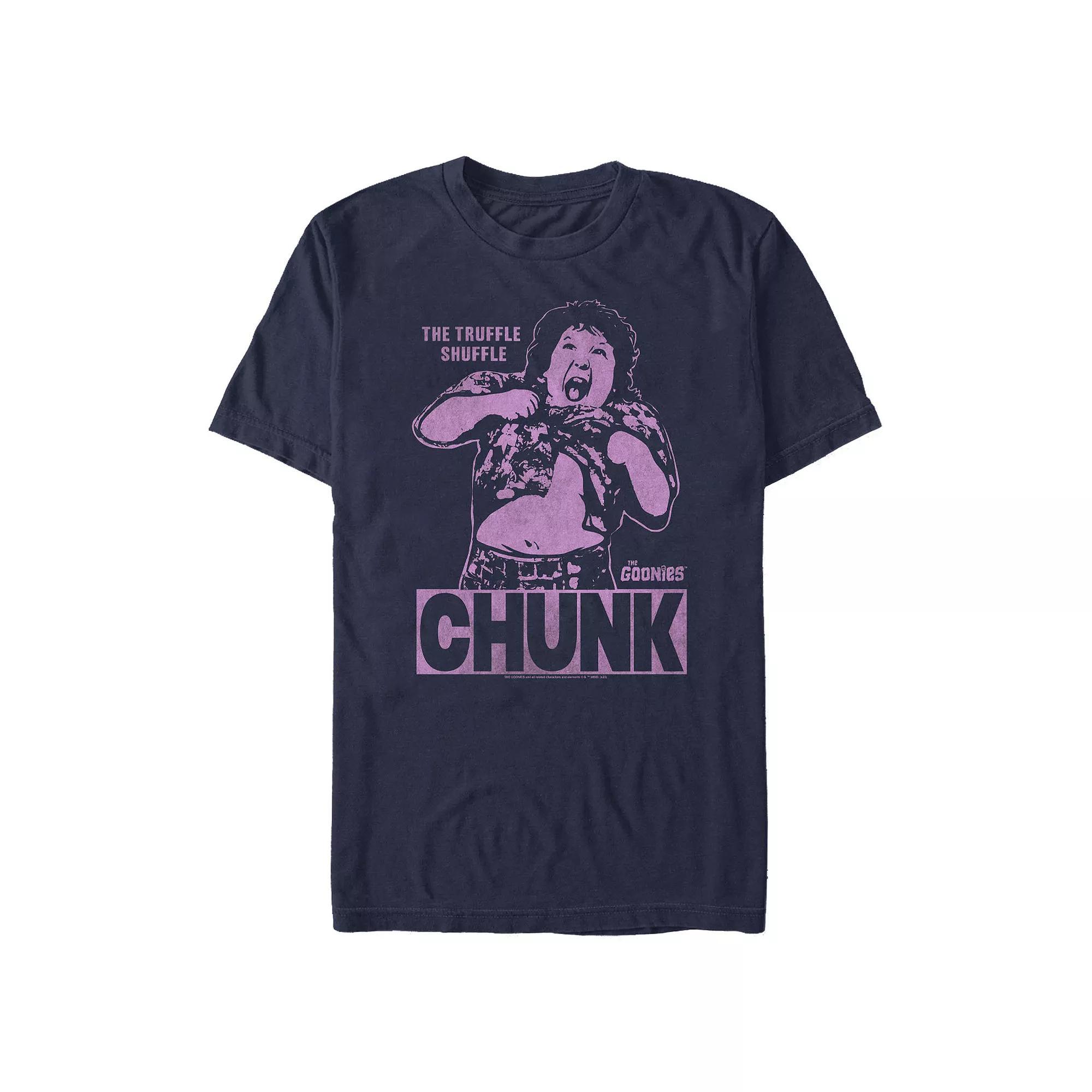 Men's The Goonies Chunk The Truffle Shuffle Graphic Tee, Size: Large, Black Product Image