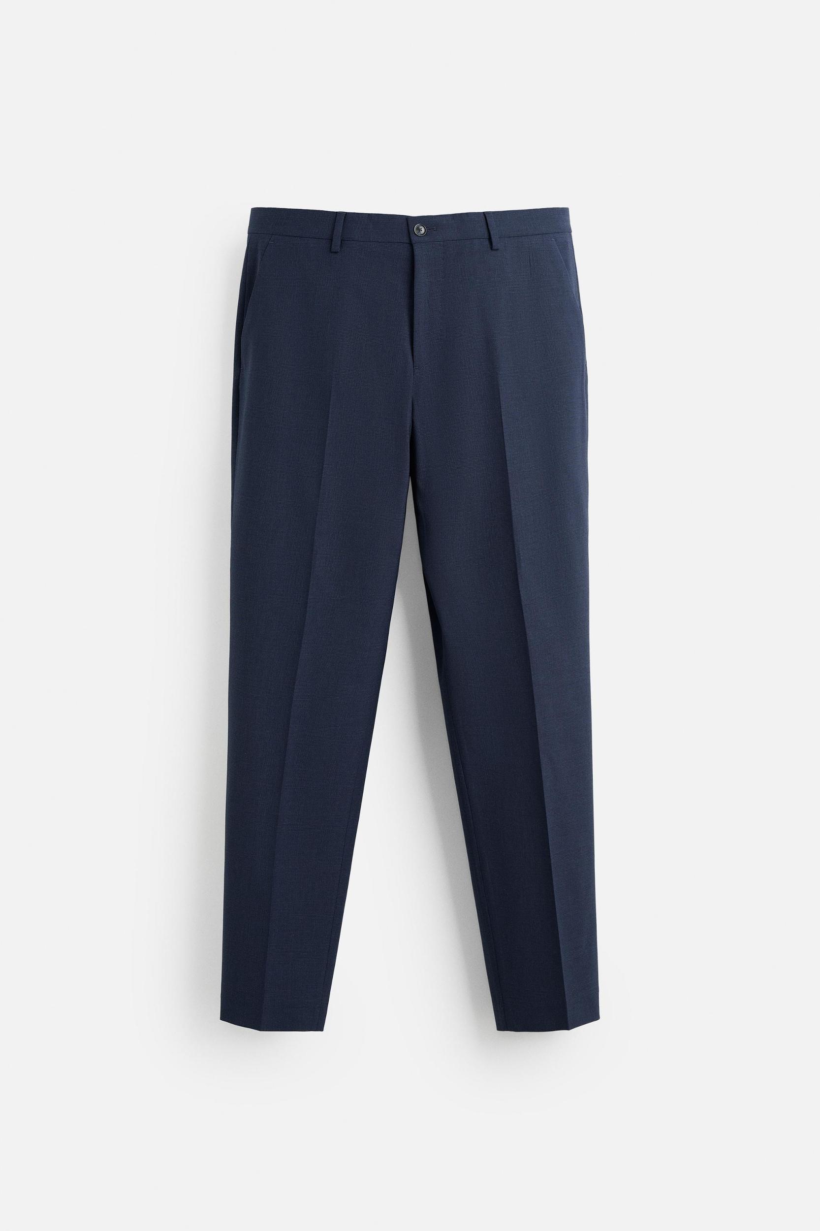 PLAID SUIT PANTS Product Image
