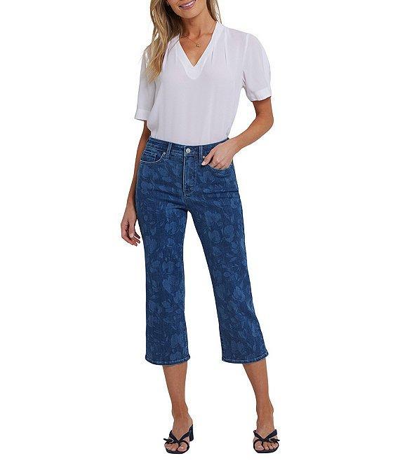 NYDJ Joni Relaxed High Rise Crop Jeans Product Image