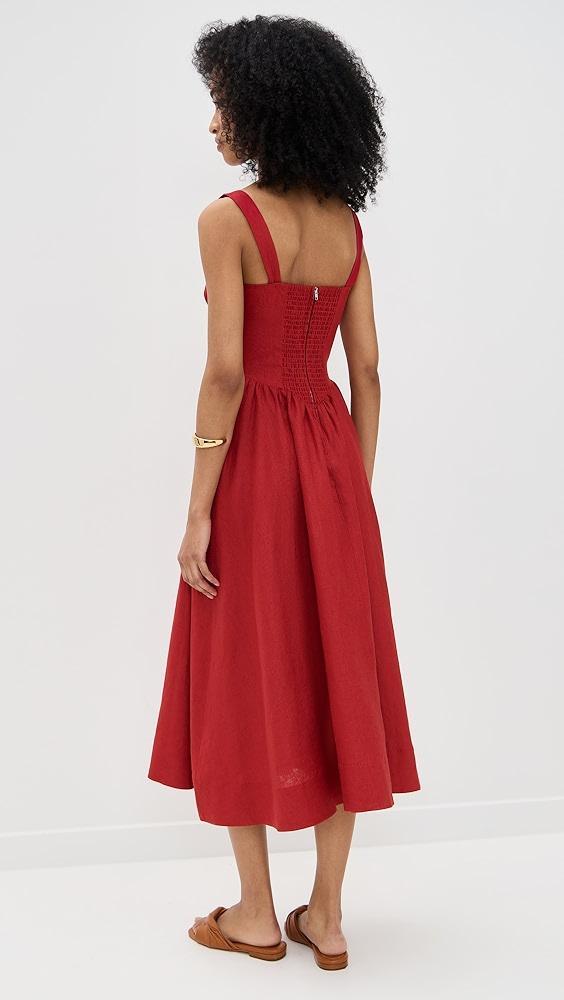 Reformation Balia Linen Dress | Shopbop Product Image