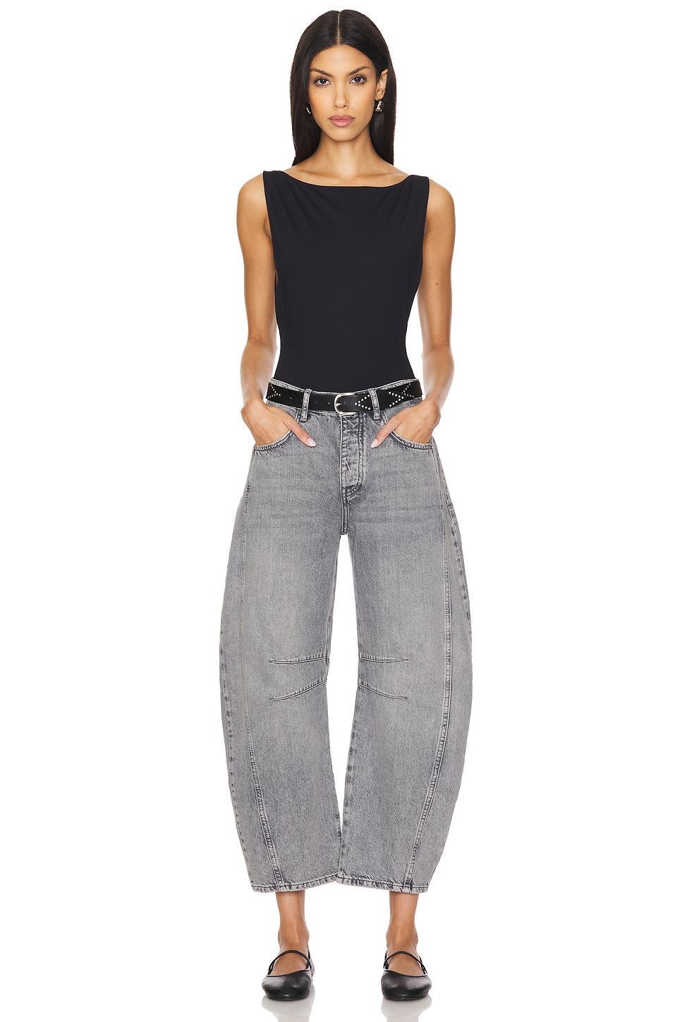 x We The Free Good Luck Mid Rise Barrel Jeans Free People Product Image