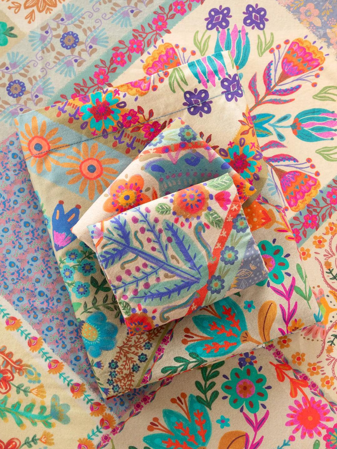 Sooo Soft Cotton Sheet Set - Pink Painted Garden Product Image