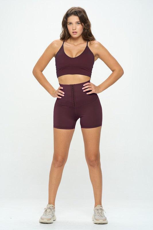 Corset Waist Buttery Soft Shorts Body Shaper Product Image