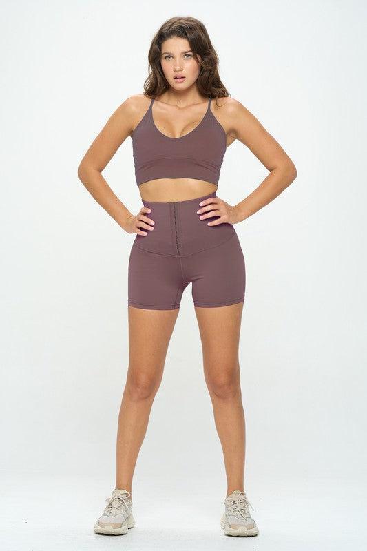 Corset Waist Buttery Soft Shorts Body Shaper Product Image