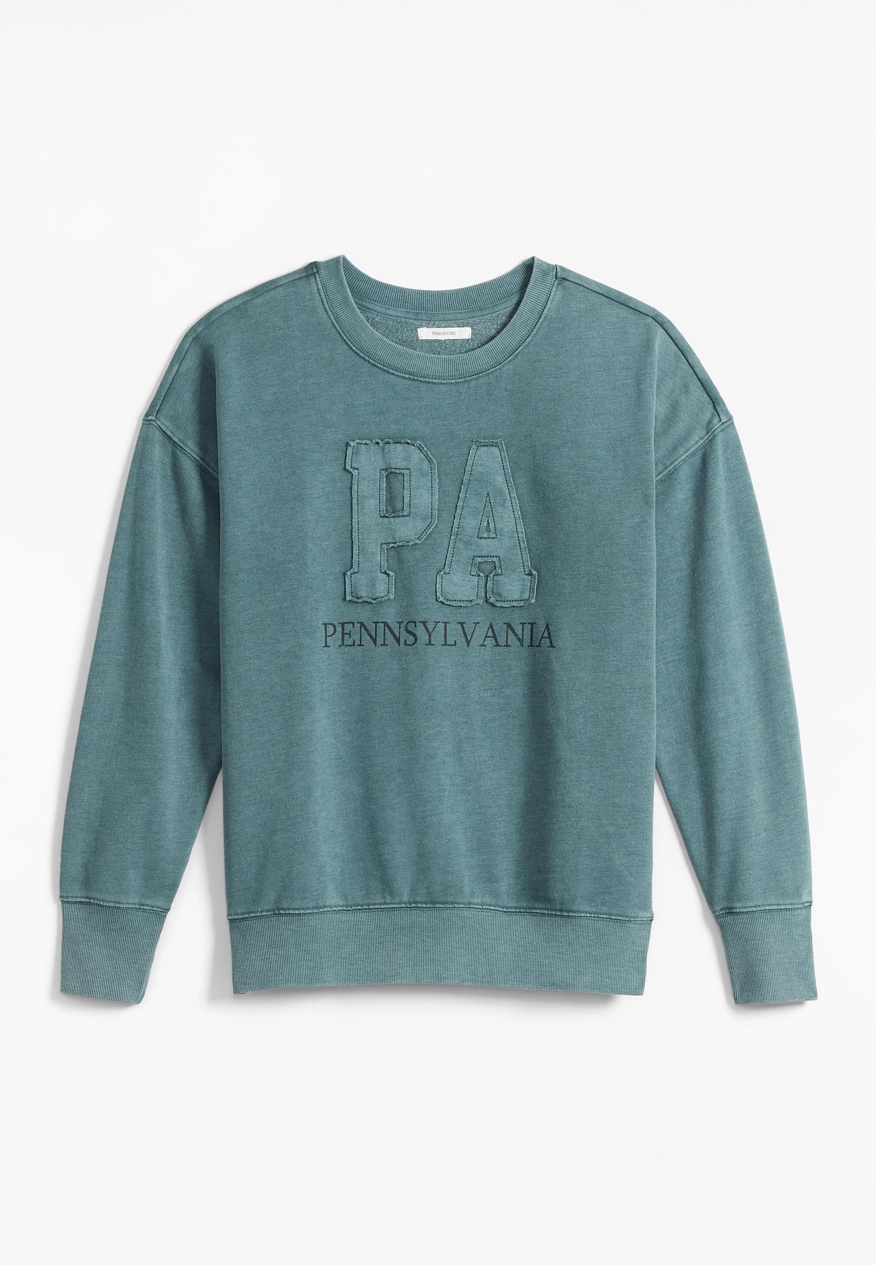 Maurices Plus Size Womens State Crew Neck Sweatshirt Product Image
