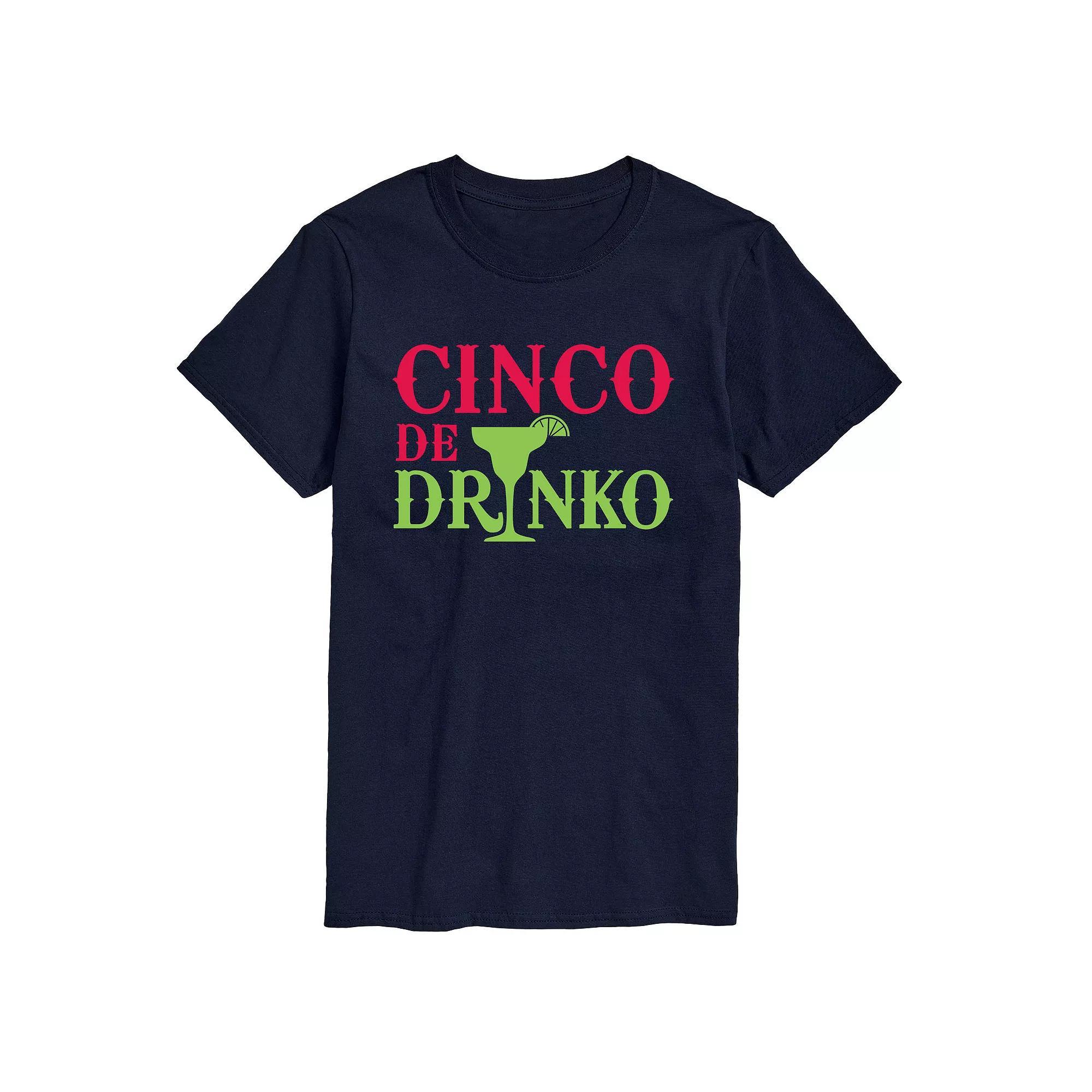Mens Cinco De Drinko Cinco Dey Mayo Graphic Tee Product Image