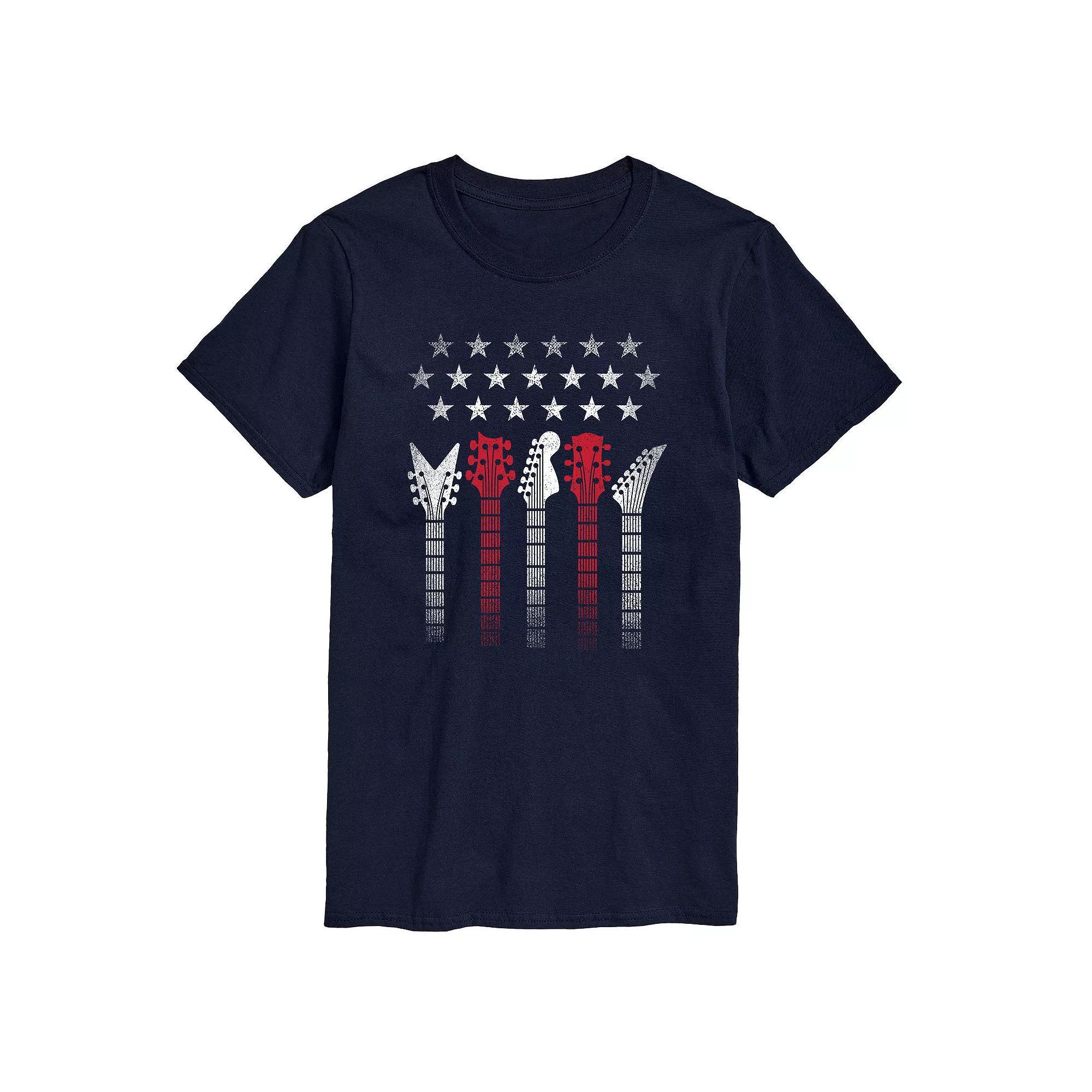 Big & Tall Friends Logo With Cornucopia Graphic Tee, Mens Blue Product Image