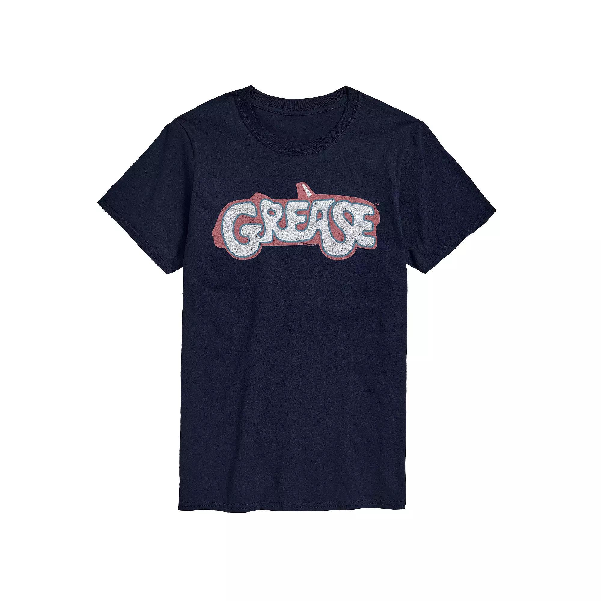 Big & Tall Jurassic World Logo Graphic Tee, Mens Blue Product Image