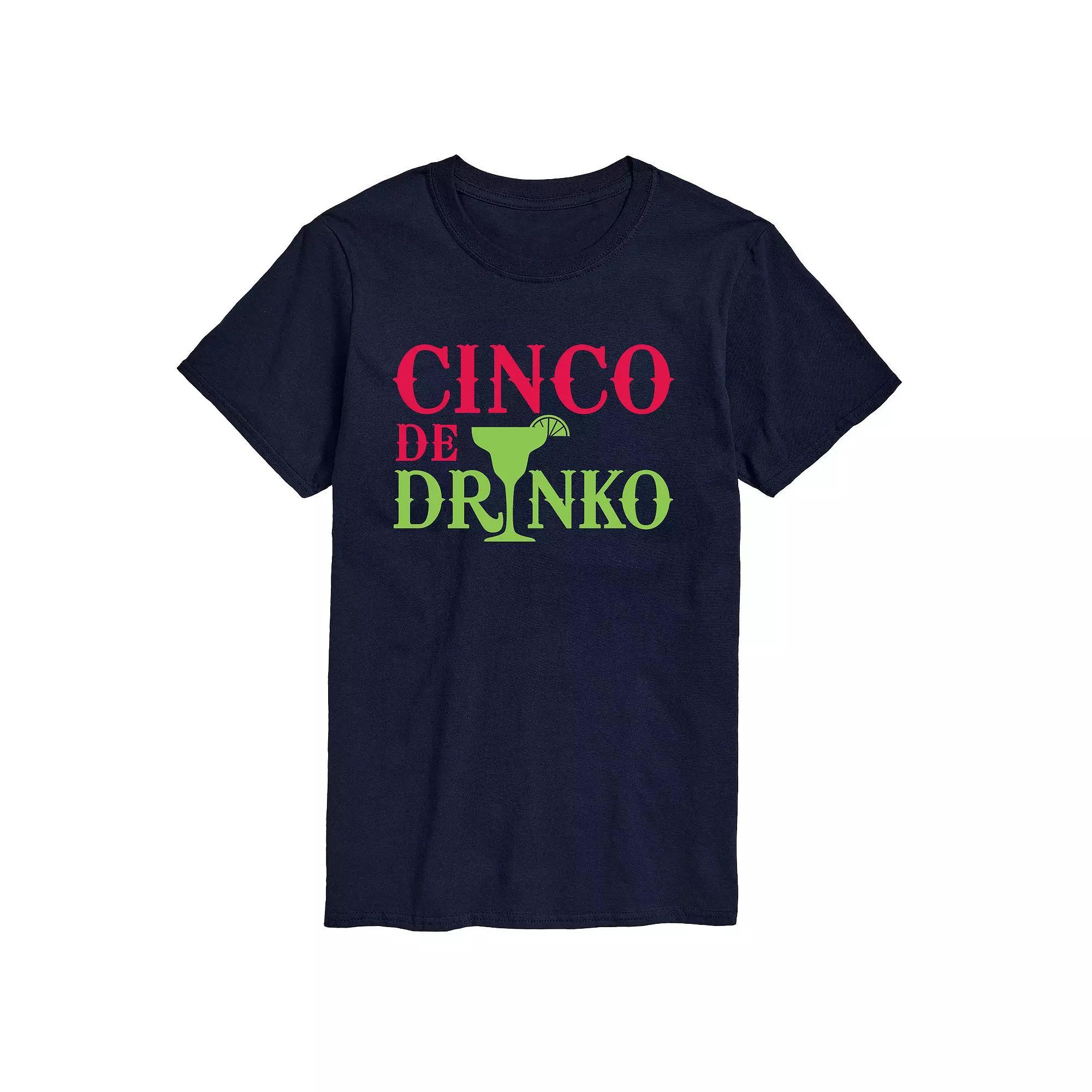 Mens Cinco De Drinko Cinco Dey Mayo Graphic Tee Product Image