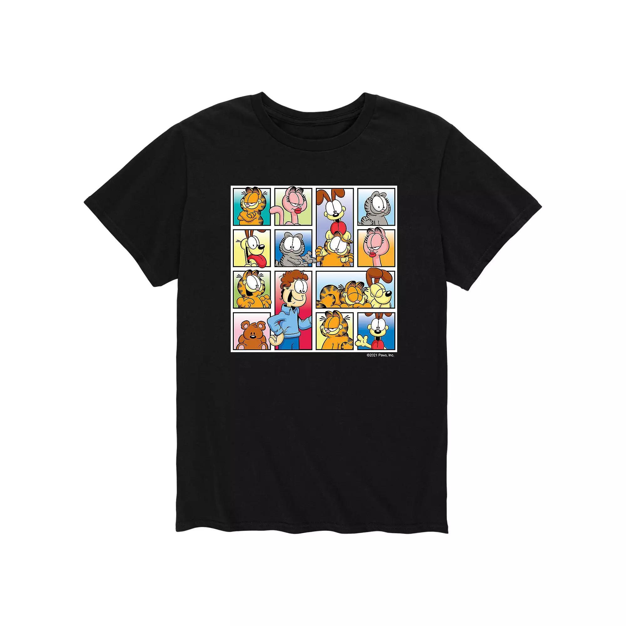 Mens Garfield Characters Tee Product Image