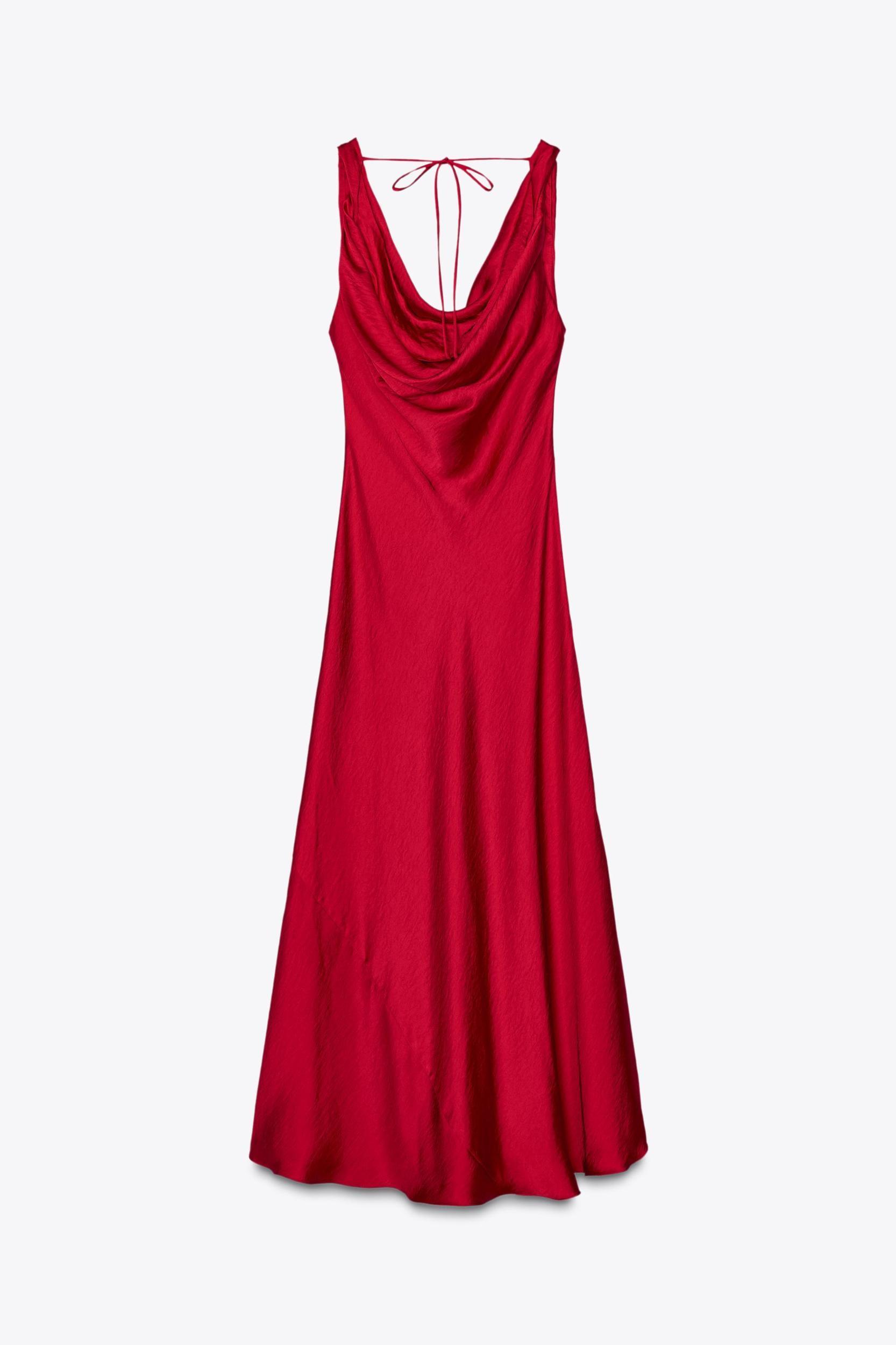 ZW COLLECTION SATIN LONG DRESS Product Image