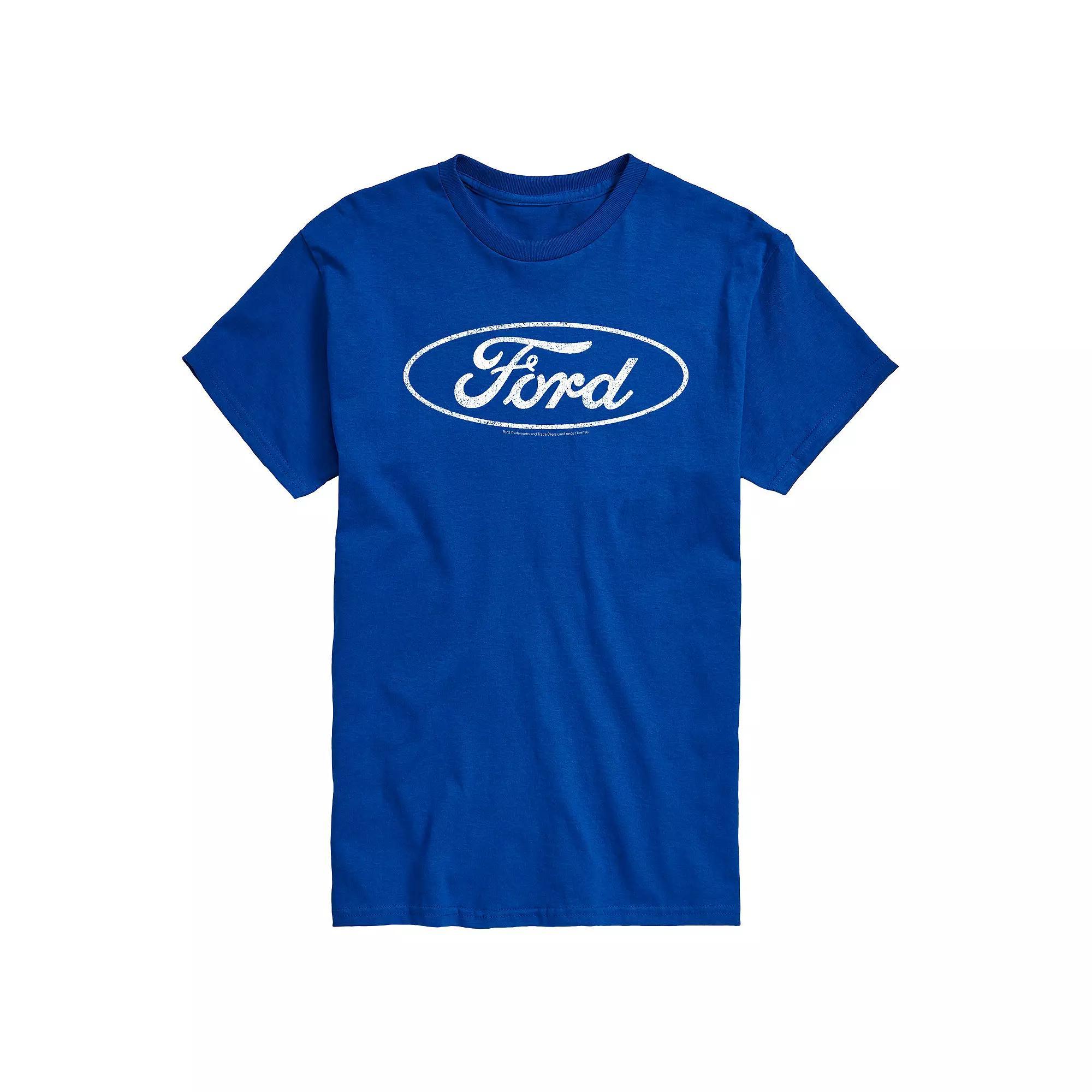 Big & Tall Ford Vintage Logo Graphic Tee, Mens Product Image