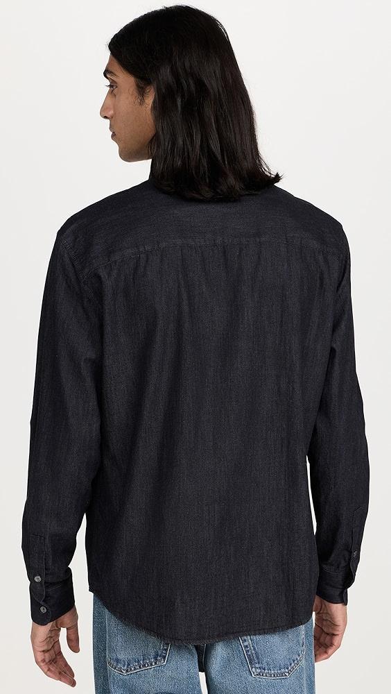 Maison Kitsuné Light Denim Shirt | Shopbop Product Image