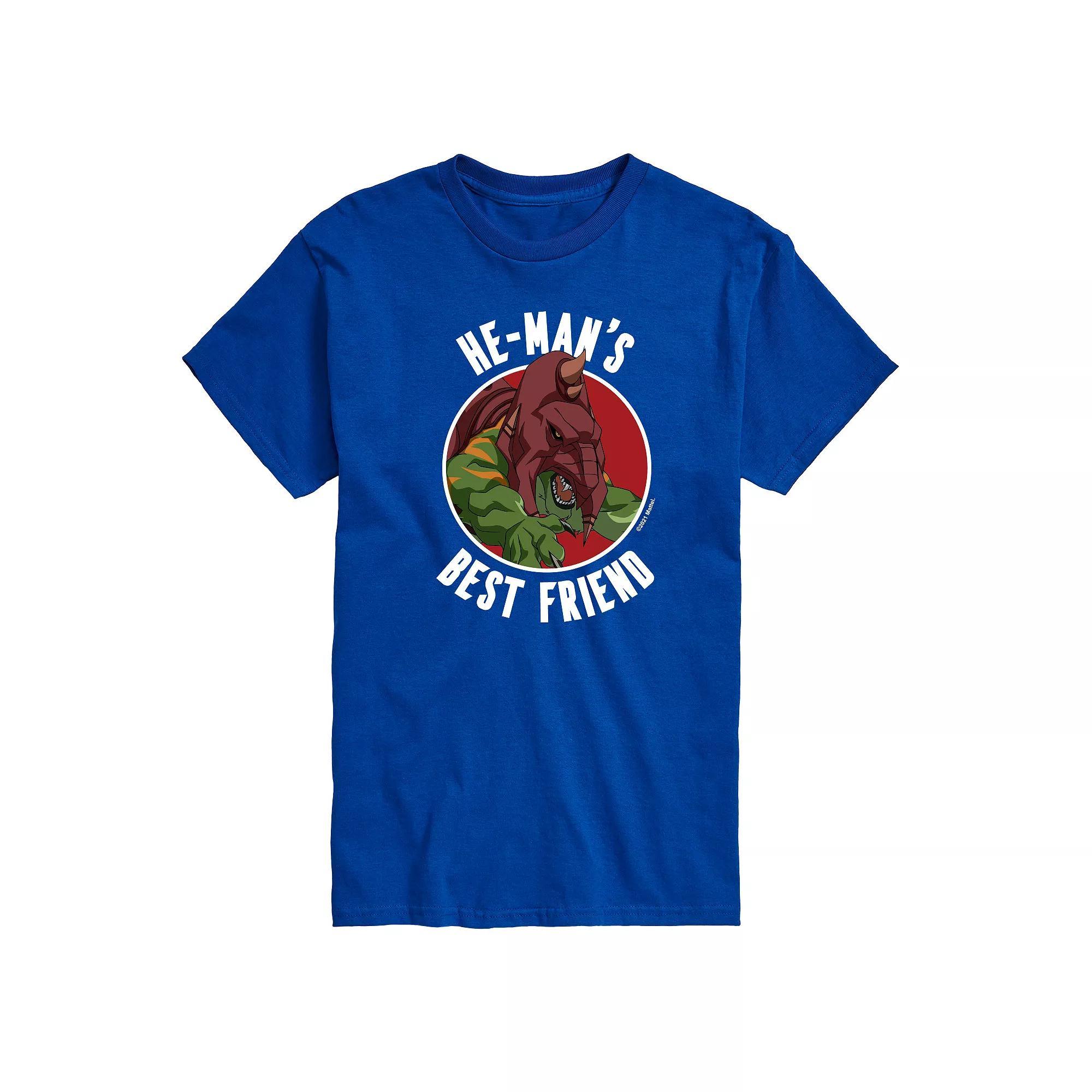 Mens He-Man Masters of the Universe Graphic Tee Red Product Image