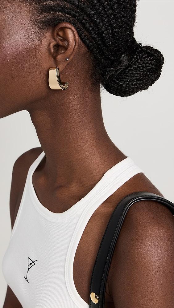 MÉGA Silverski Slope Earrings | Shopbop Product Image