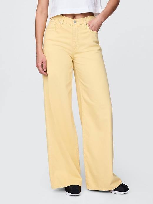 Mid Rise UltraSoft Baggy Jeans Product Image