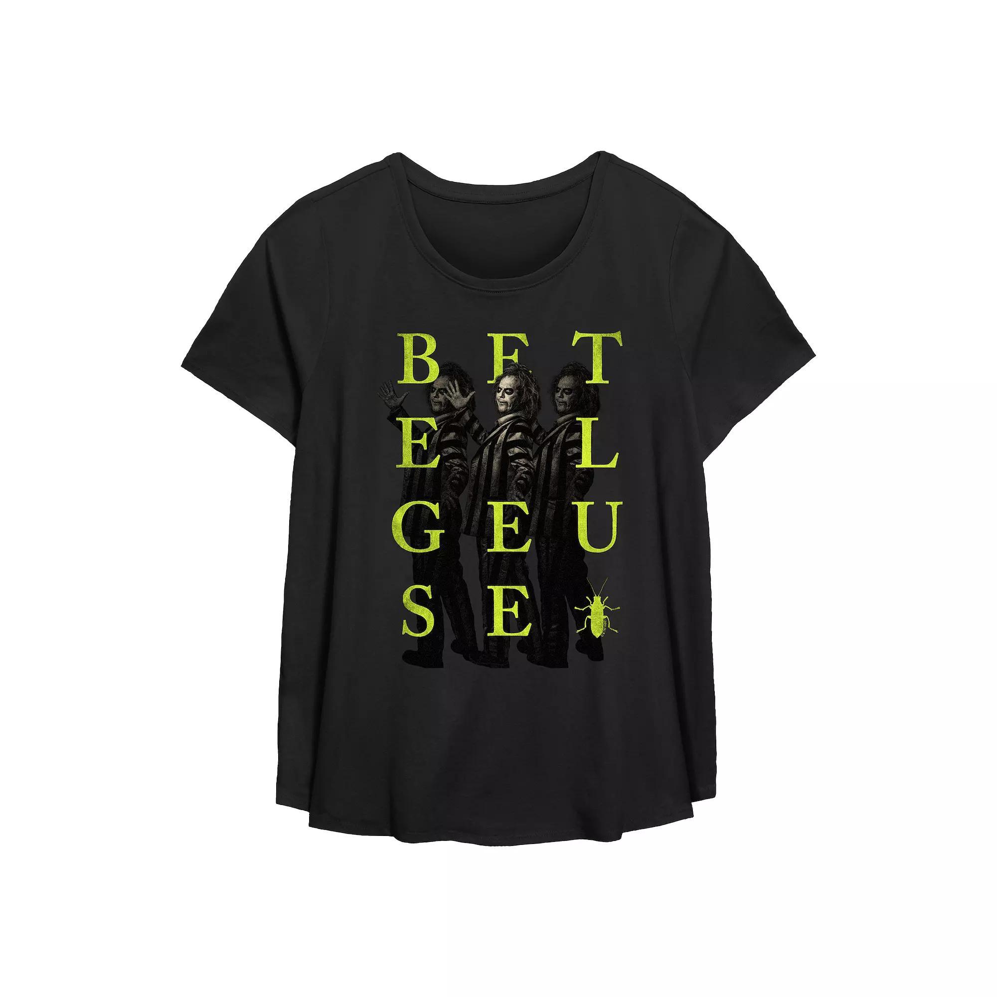 Plus Size Star Wars Jawa Christmas Carolers Flowy Graphic Tee, Womens Green Product Image
