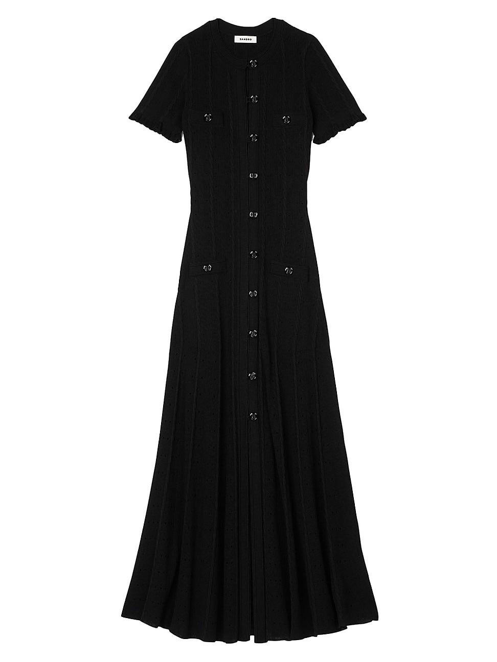 Womens Knit Midi Dress Product Image